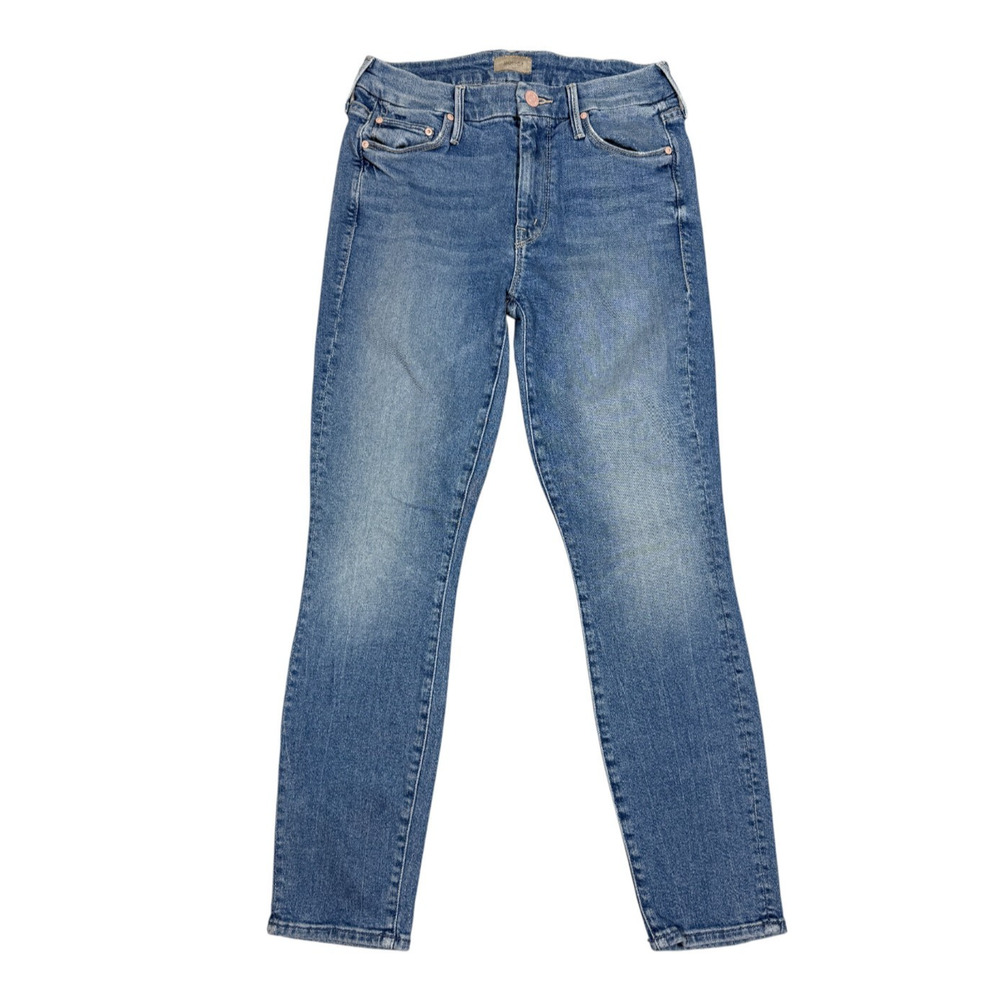 Mother Womens Size 26 The Looker Crop Jeans Independent Studies